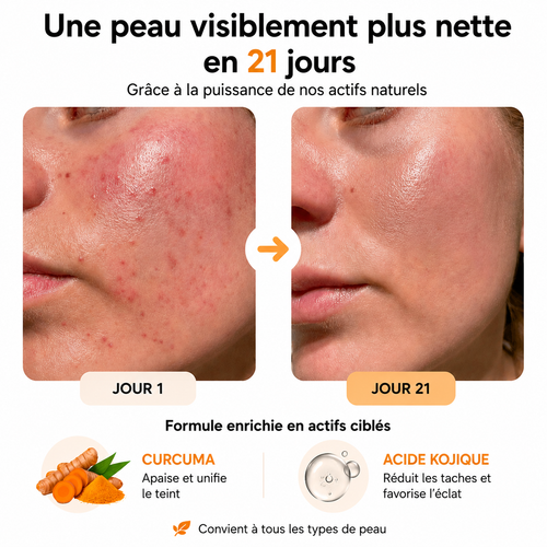 Cotons Éclat Unifiant au Curcuma